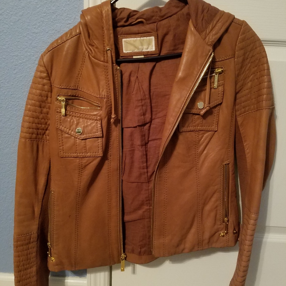 Michael Kors Leather Jacket